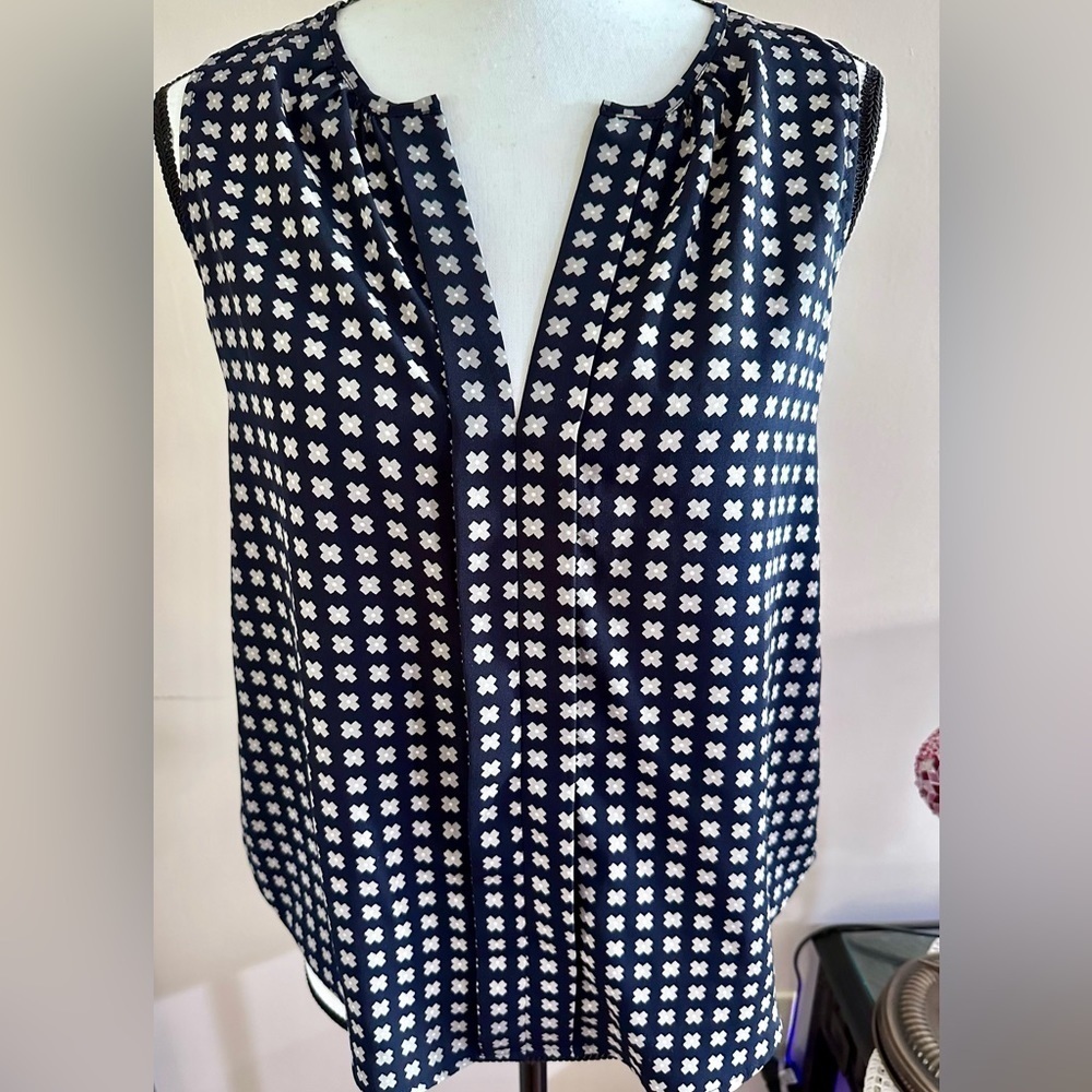 Alice Blue V Neck Camisole Top